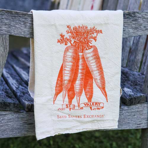 St. Valery Carrot Flour Sack Towel